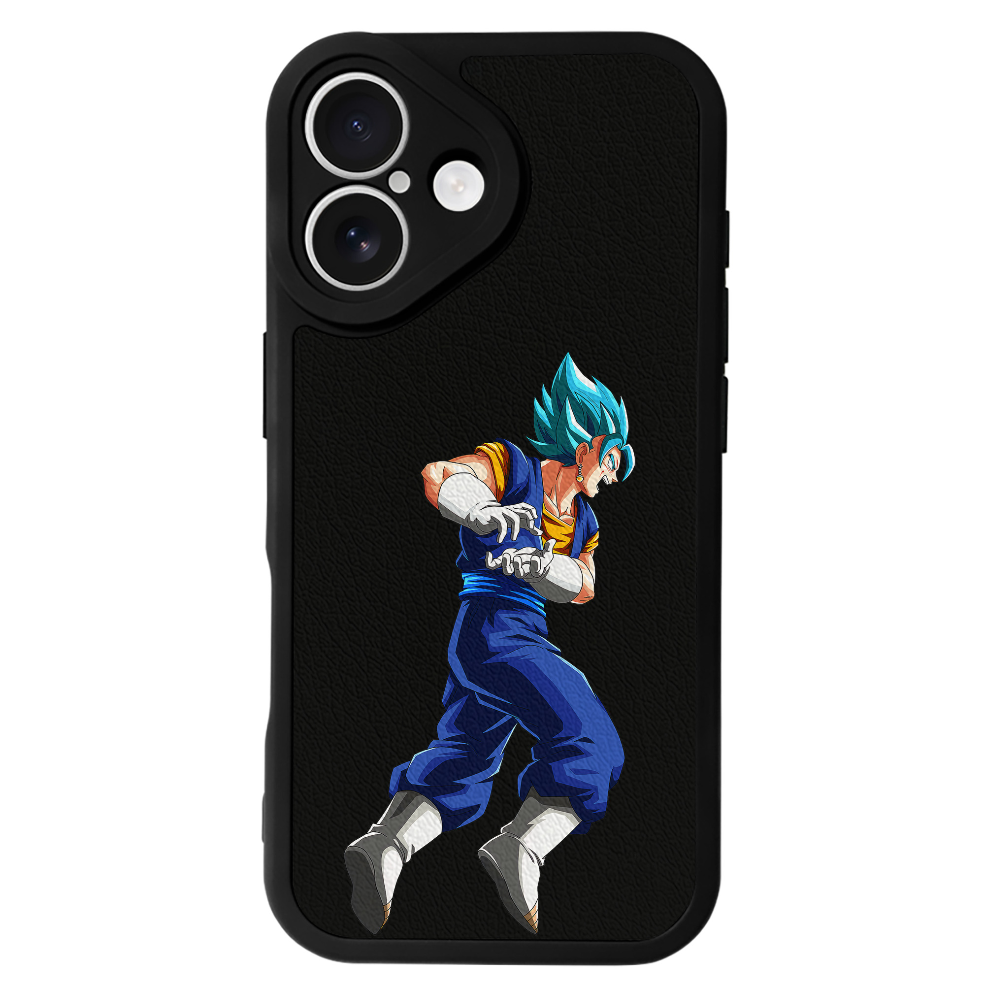 （画像用） ドラゴンボール ベジット DRAGON BALL Vegetto 【iPhone 16シリーズ対応】シリコンスマホケース（レザー調） 材質：シリコン